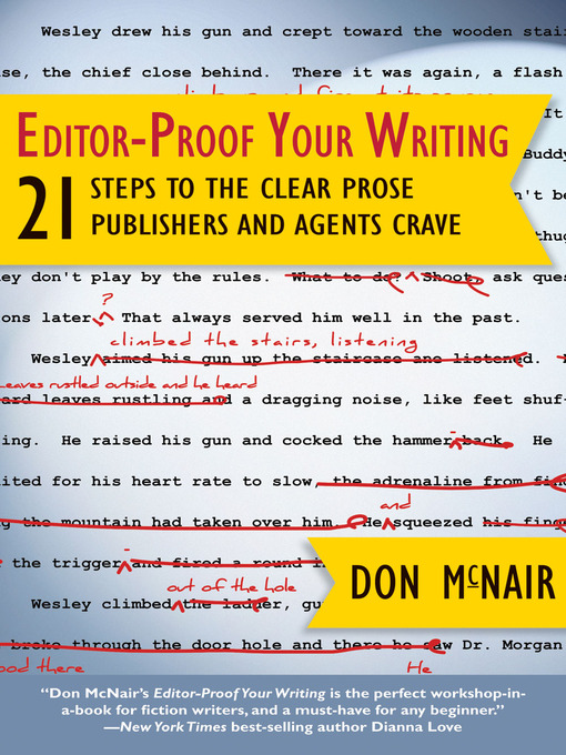 Title details for Editor-Proof Your Writing by Don McNair - Wait list